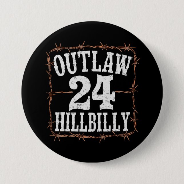 Outlaw Hillbilly 2024 Western Trump Vance 2024 Knapp (Framsida)