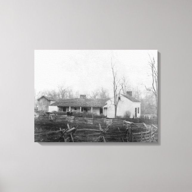 Outlaw Jess James Photograph, hem Canvastryck (Framsida)