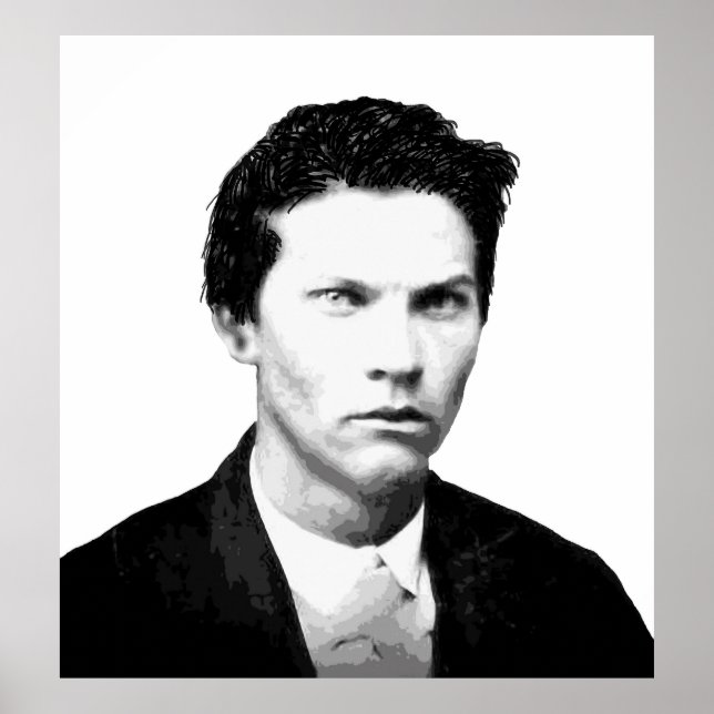 OUTLAW LEGEND JOHN WESLEY HARDIN POSTER (Framsidan)