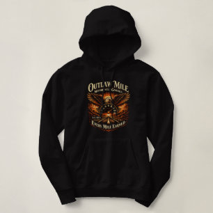 Outlaw Mile Motorcykelgarage T-shirt Vintage