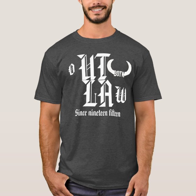 OUTLAW SEDAN NINETEEN FEMTON TEE (Framsida)