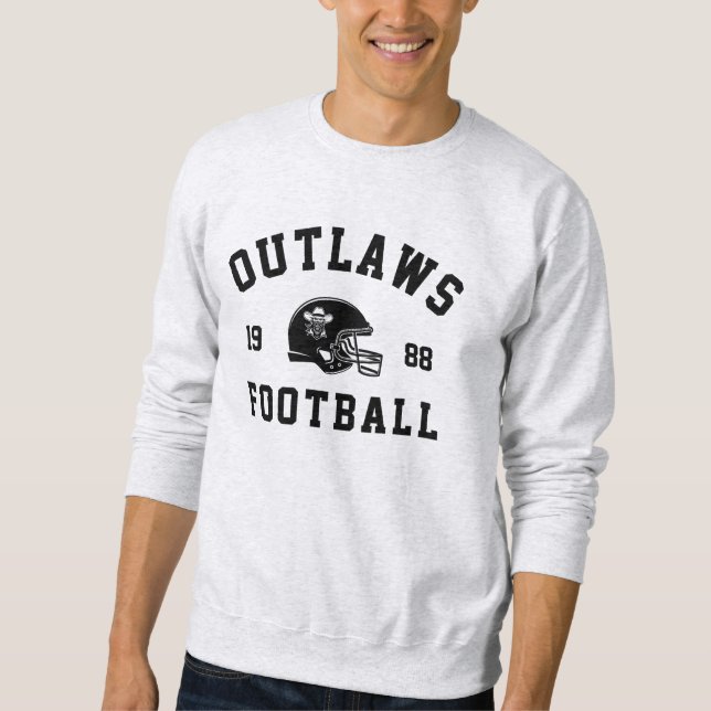 Outlaws Football  Lång Ärmad Tröja (Framsida)