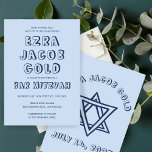 OUTLINE BREV STAR OF DAVID Anpassningsbar Pub Mitz Inbjudningar<br><div class="desc">Perfekt kort att meddela pub eller bat mitzvah! Hand skapade konst för dig med stjärnan av dråp på fram- och baksidan! FULLT ANPASSADE! Klicka på "Anpassa" ovan om du vill redigera texten. Klicka på "Redigera med verktyg" om du vill justera typsnitt, färg och placeringar och ta bort baksidans design om...</div>