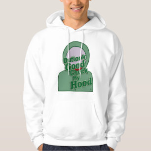 Outlook Bra Check My Huva Roligt Slogan Hoodie