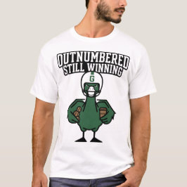 Outnumbered Still Winning | Angry Goose Baseball C T Shirt