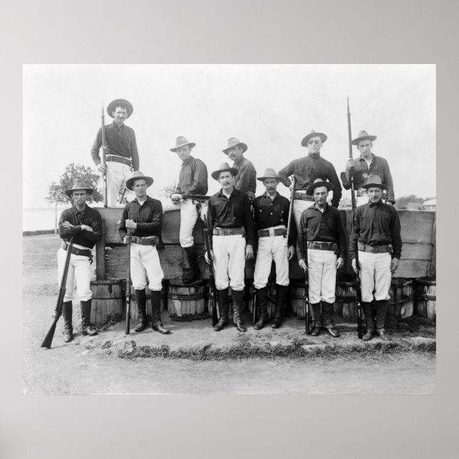 Outpost Guards, Cavite, Filippinerna: 1899 Poster (Framsidan)