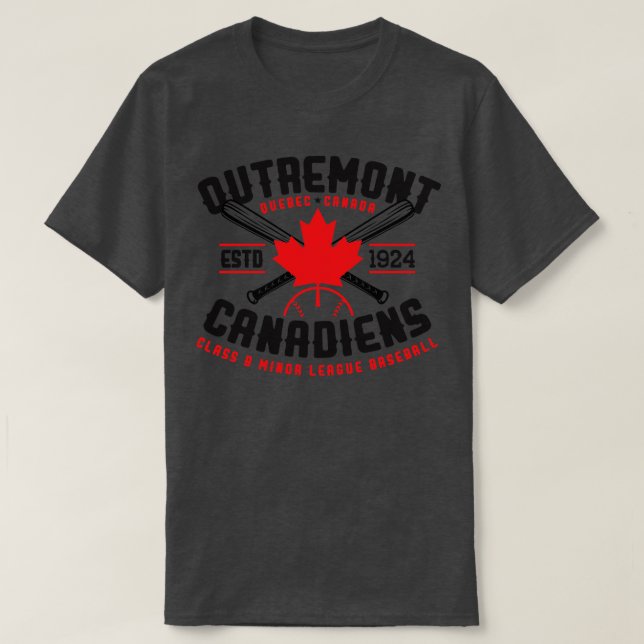 Outremont Canadiens T Shirt (Design framsida)