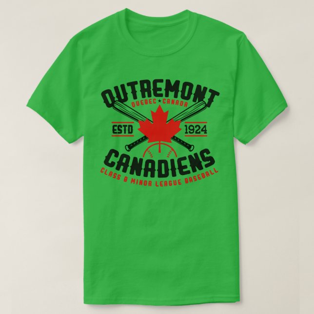 Outremont Canadiens T Shirt (Design framsida)