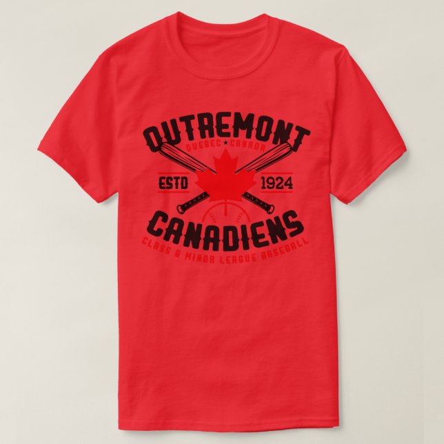 Outremont Canadiens T Shirt (Design framsida)