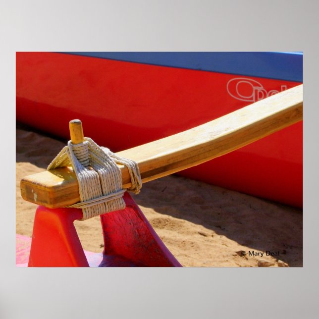 Outrigger Canoe Poster (Framsidan)