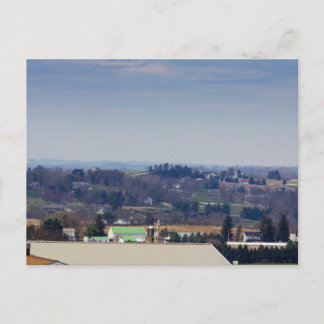 Outskirts of Berlin, Ohio in Late Winter Vykort