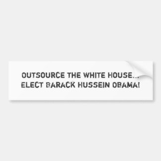 Outsource Vita huset… utvalda Barack Hussei… Bildekal