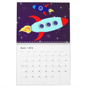 Outta denna värld! Pojke Kalender