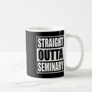 Outta Seminary Lny Preacher Studenten Kaffemugg