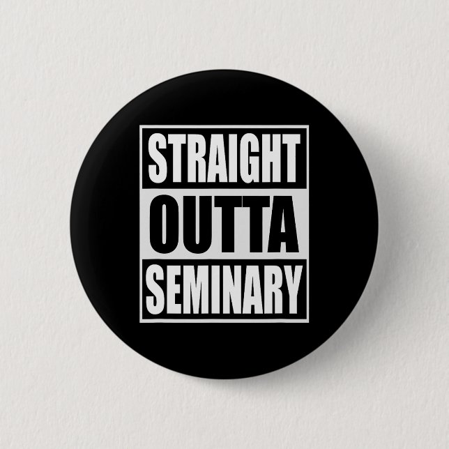 Outta Seminary Lny Preacher Studenten Knapp (Framsida)
