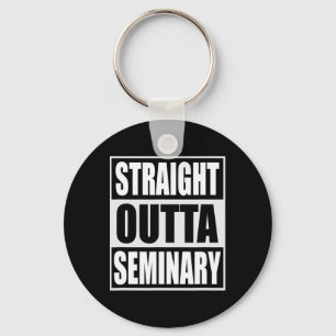 Outta Seminary Lny Preacher Studenten Nyckelring