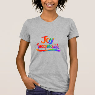 OUTTRYCKLIG GLÄDJE -1 Petrus 1:8 T Shirt