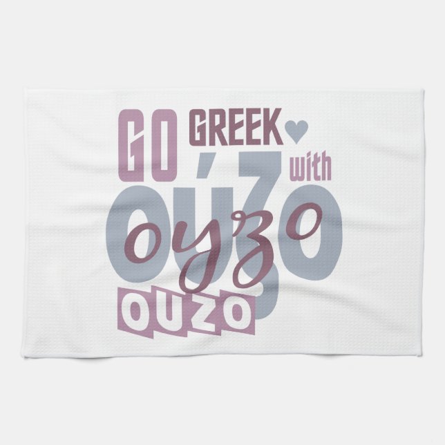 OUZO kökshanddukar (Horisontell)