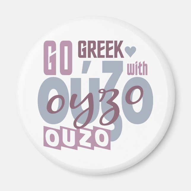 Ouzo magnet (Framsidan)