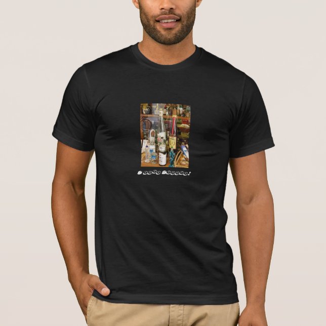Ouzo och metaxaalkohol tee shirt (Framsida)