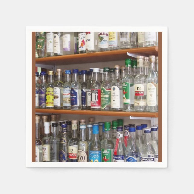 Ouzo Pappersservett (Framsidan)