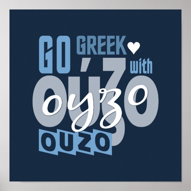 Ouzo poster (Framsidan)