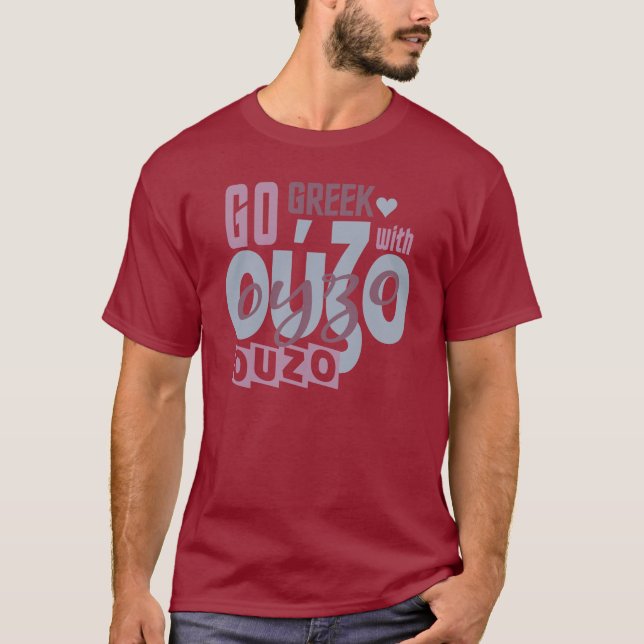OUZO-skjortan - välj stil & färga Tröja (Framsida)