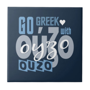Ouzo tile kakelplatta