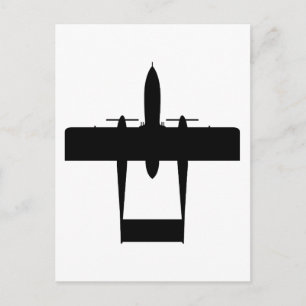 OV10 Bronco Silhouette Vykort