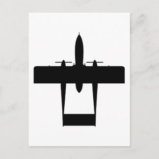 OV10 Bronco Silhouette Vykort
