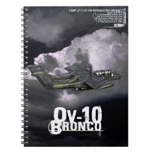 OV-10 Bronco Anteckningsbok