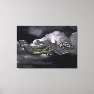 OV-10 Bronco Canvastryck