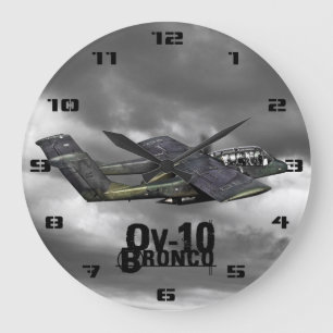 OV-10 Bronco Stor Klocka