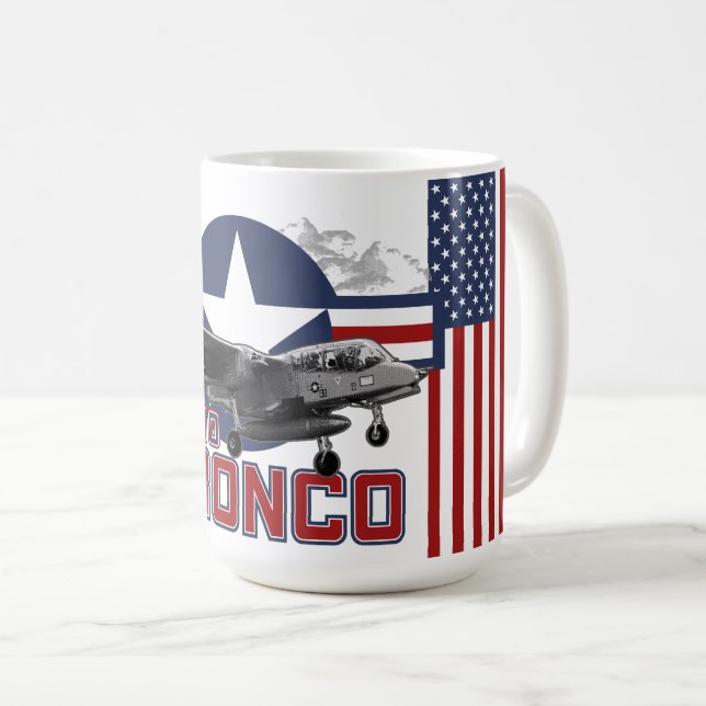 OV-10 Bronco: Tactical Air Support Kaffemugg (Framsida höger)