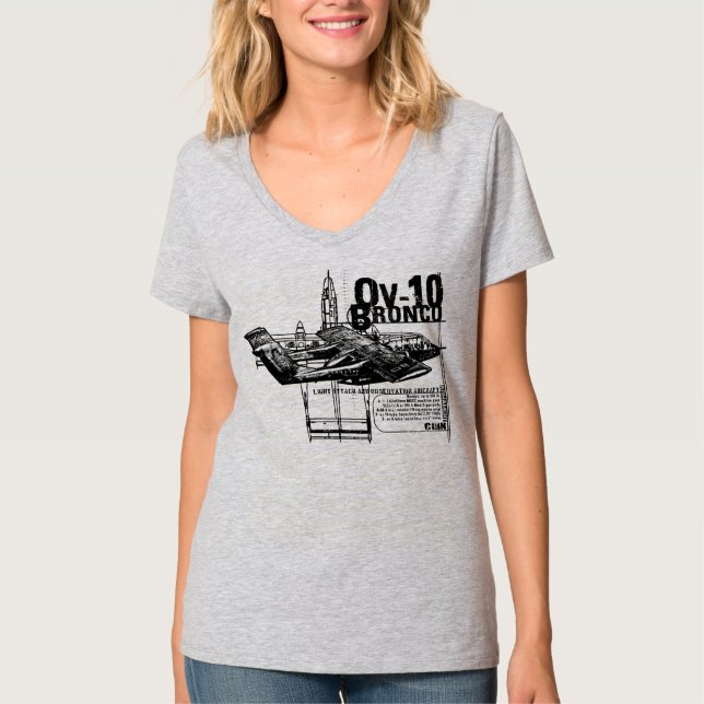OV-10 Bronco Tee Shirt (Framsida)
