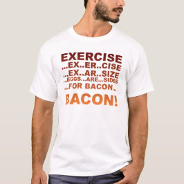 Öva bacon tee shirt