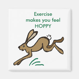 Öva gör dig känselförnimmelse HOPPY Magnet