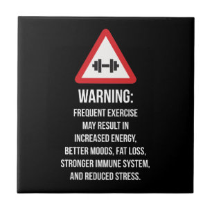 Öva gynnar - varna - den Motivational genomkörar Kakelplatta