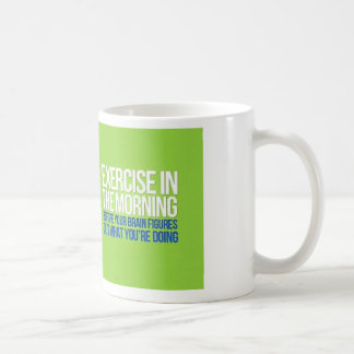 Öva i morgonmuggen kaffemugg