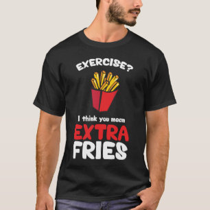 Öva? Jag tänker dig genomsnittliga extra småfis T Shirt