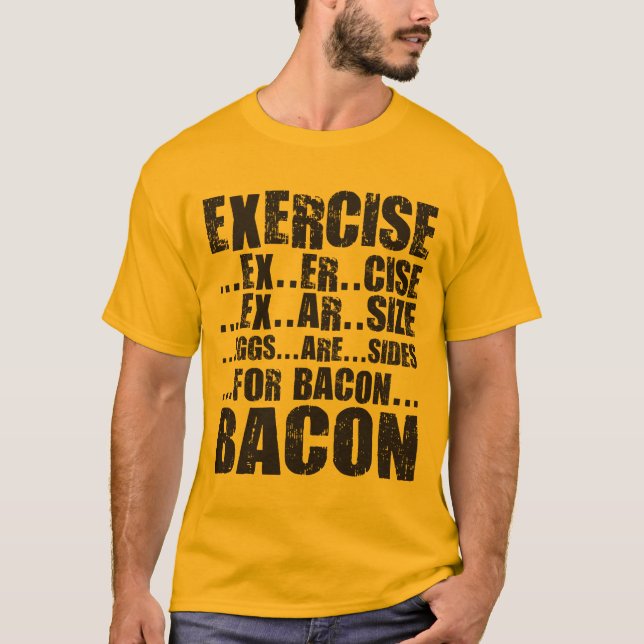 Öva och bacon tröja (Framsida)