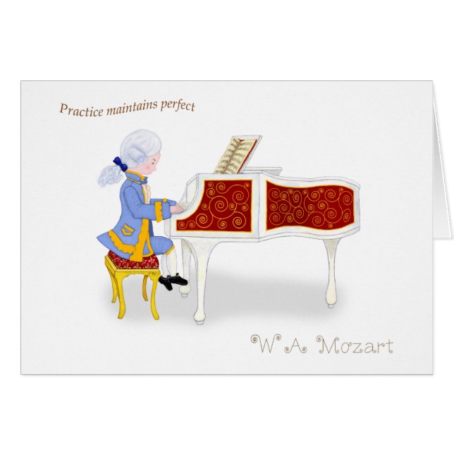 Öva underhåller perfekt OBS kort (Framsidan Horizontal)