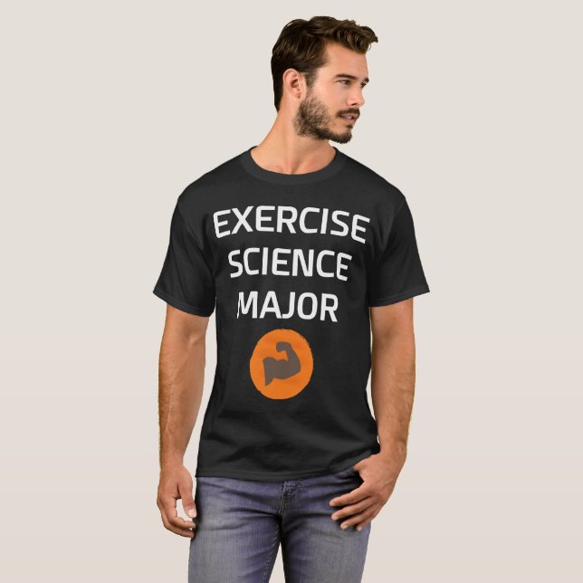 Öva vetenskap ha som huvudämne högskolagradT-tröja Tee Shirt (Hel framsida)