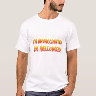 Ovaccinerade till Halloween T Shirt