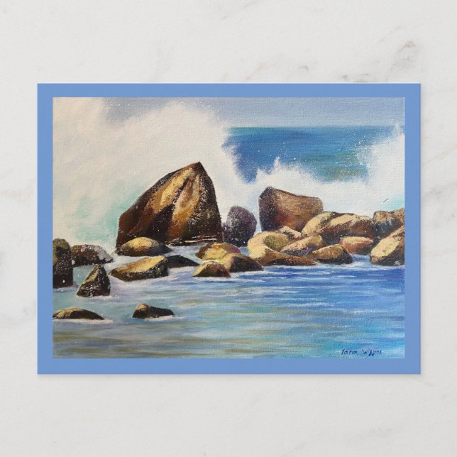 Oväders vykort (Framsida)