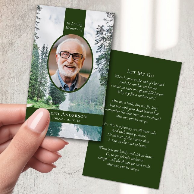 Oval Fotoskogskorta - underligt minneskort (Skapare uppladdad)