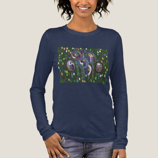 Oval mönster t shirt (Framsida)