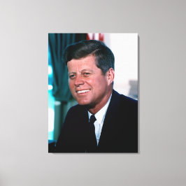 Oval Office of President John F. Kennedy Canvastryck