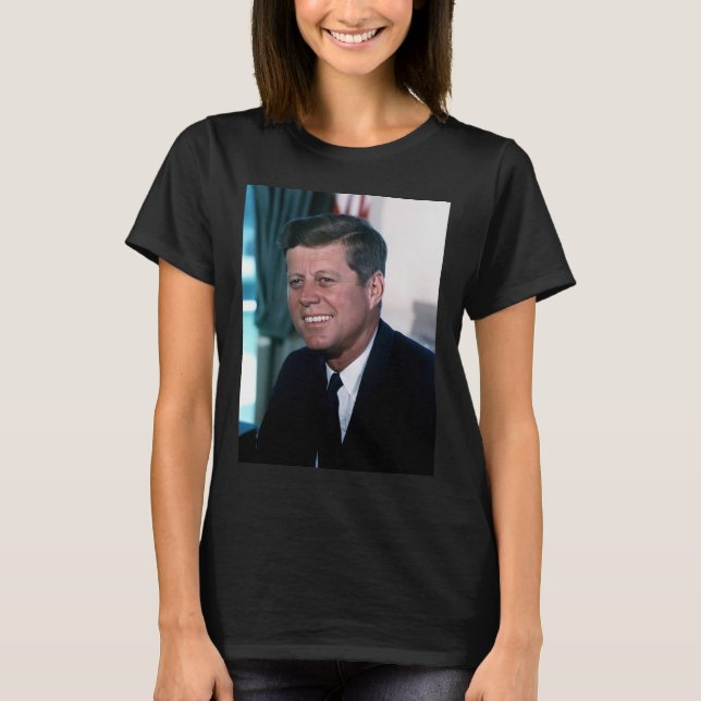 Oval Office of President John F. Kennedy T Shirt (Framsida)