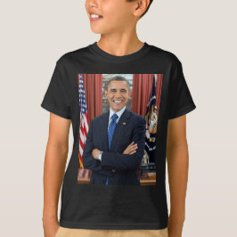 Oval Office Porträtt, Obama Barack, USA:s presiden T Shirt